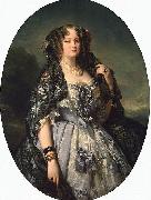 Portrait of Sophia Alexandrovna Radziwill Franz Xaver Winterhalter
